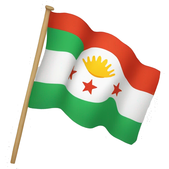 drapeau du kurde emoji