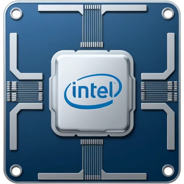 Intel processor emoji