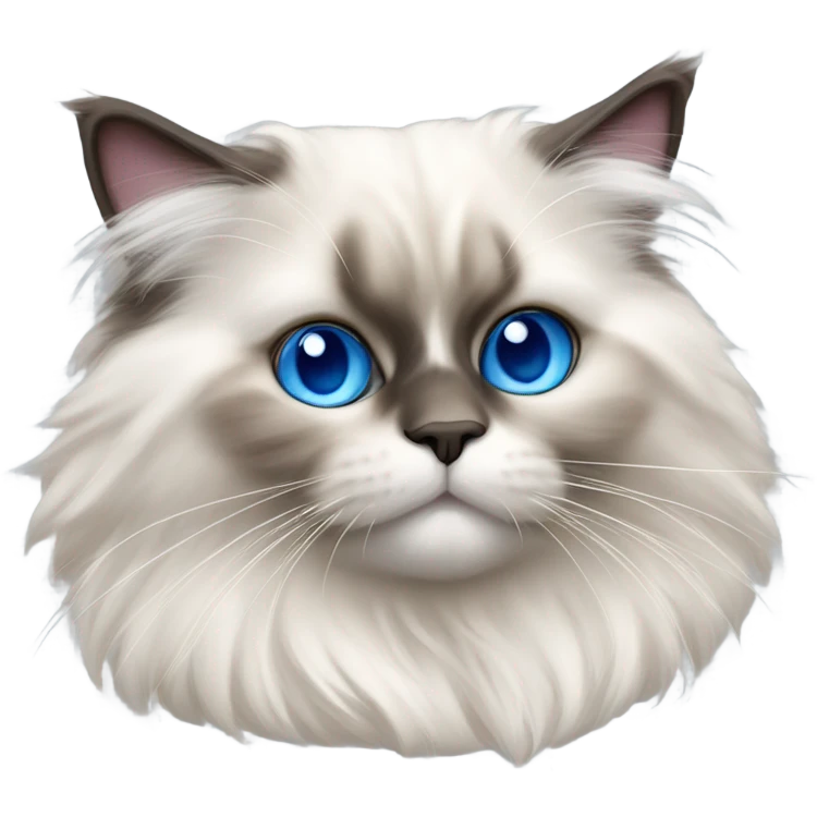 Ragdoll cat emoji