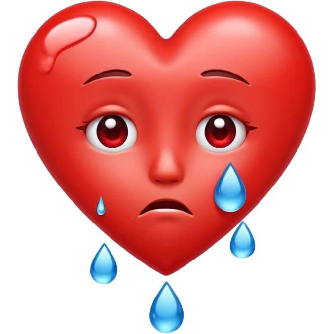 NÃO CHORAS É PRA CHORAS MEME CORAÇÃO VERMELHO emoji