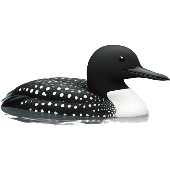Common loon emoji