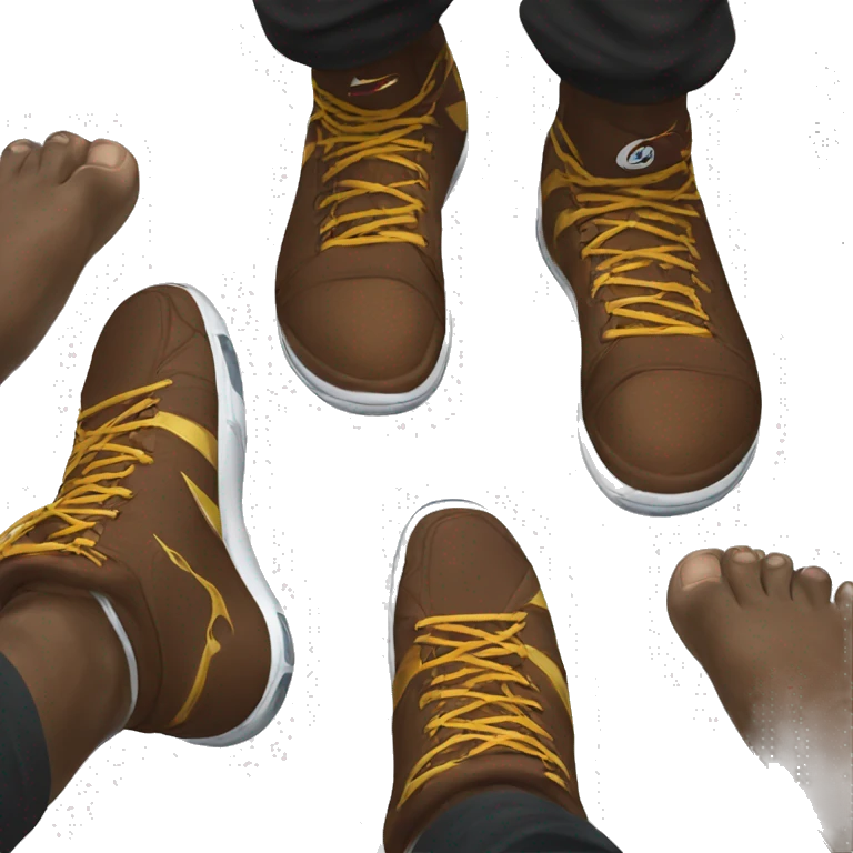 LeBron James feet emoji