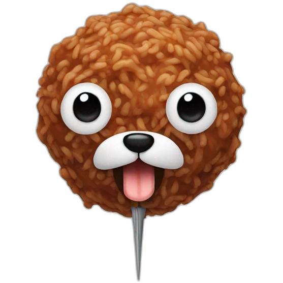 electric-meatball emoji