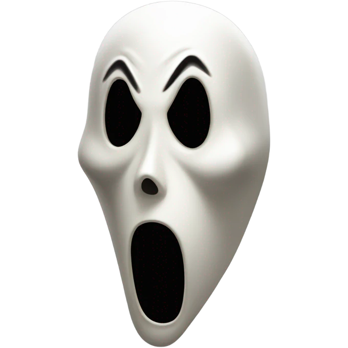 movie scream mask horror emoji