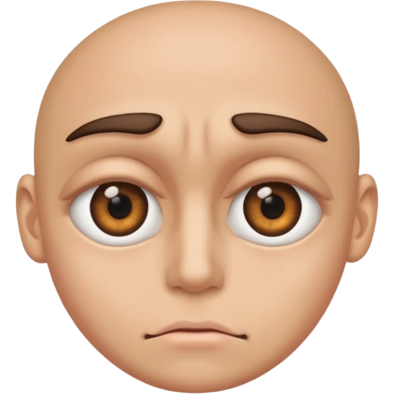 a face that pulls its eye, as if to say my eye emoji
