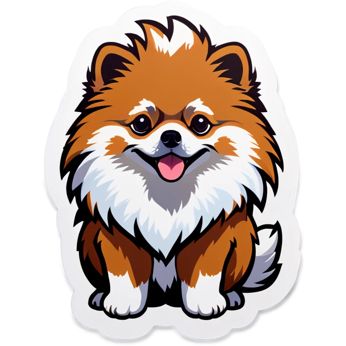 Pomeranian puppy emoji