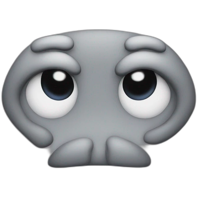 Kaws x eyes emoji
