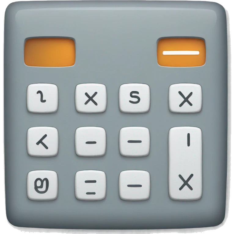 calculator smart emoji