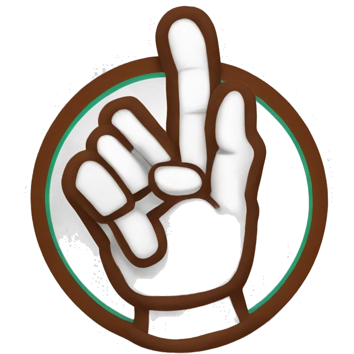 Hook em horn hand  emoji