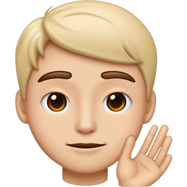Not joking emoji