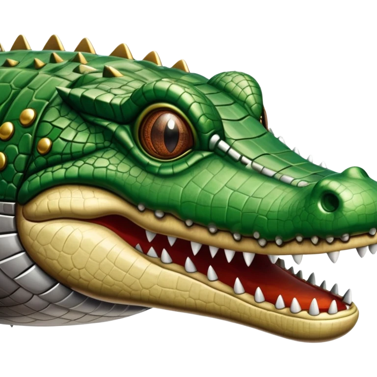 airplane with a crocodile head emoji