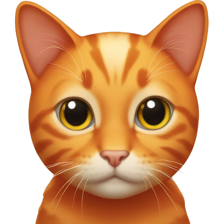 Orange kitty  emoji