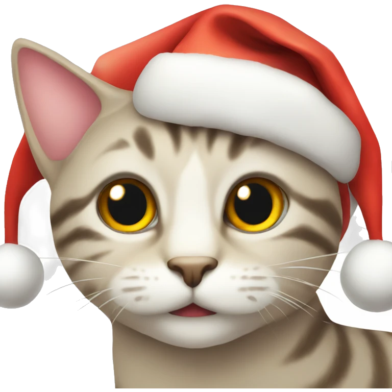 Christmas cat  emoji