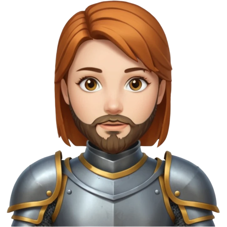 bearded knights women emoji