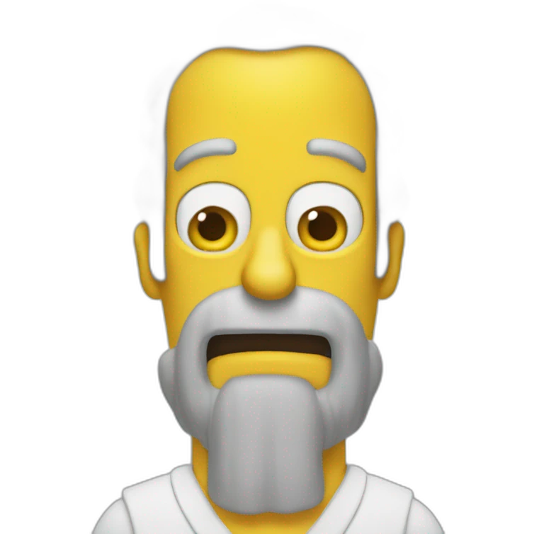 Homer simspom  emoji