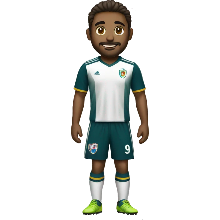 Camiseta de futbol emoji
