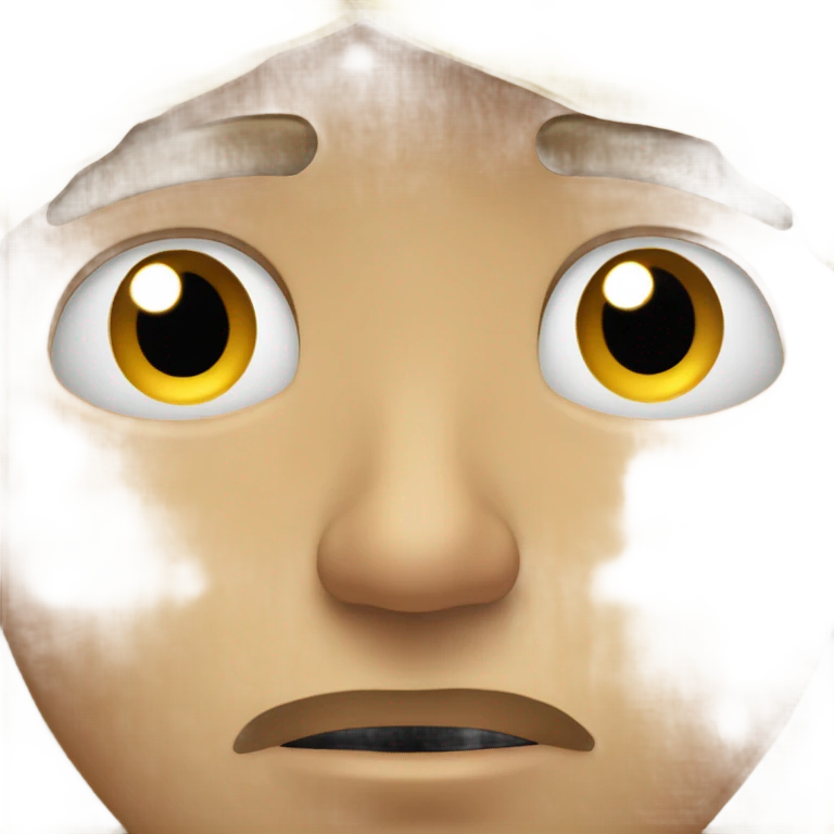 a depressed face emoji