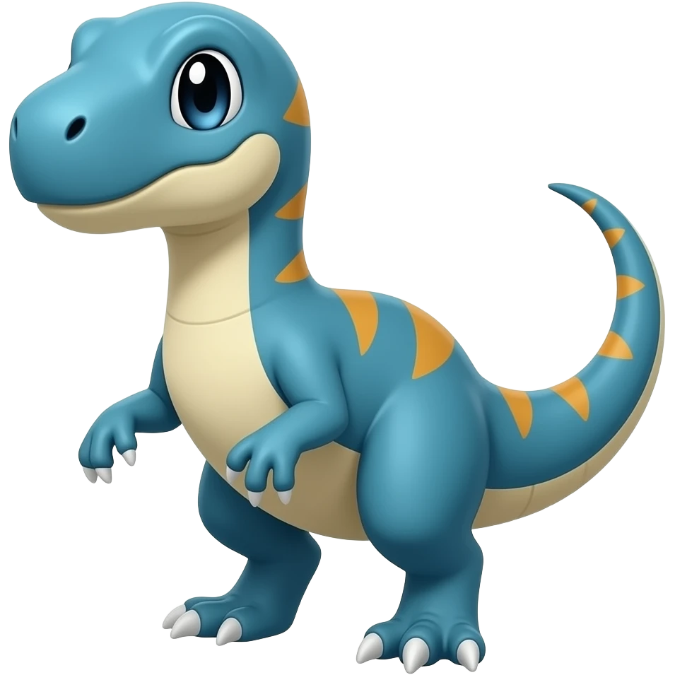 blue raptor fakemon emoji