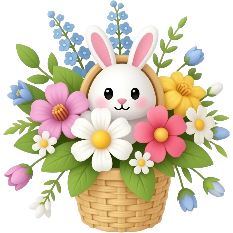 Easter flowers emoji