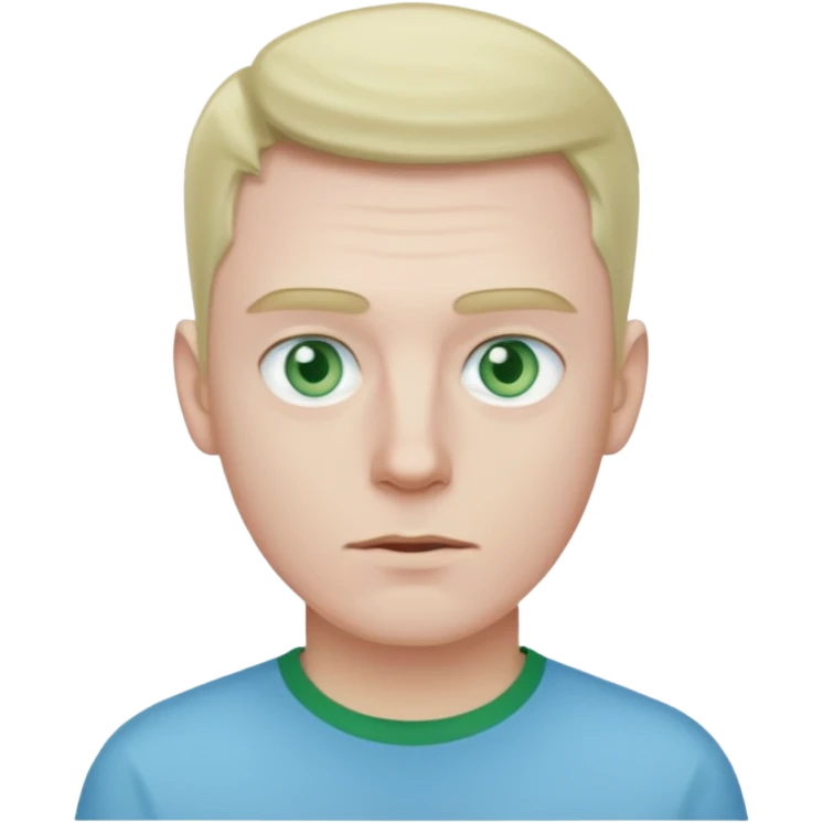 ice man with green shirt emoji