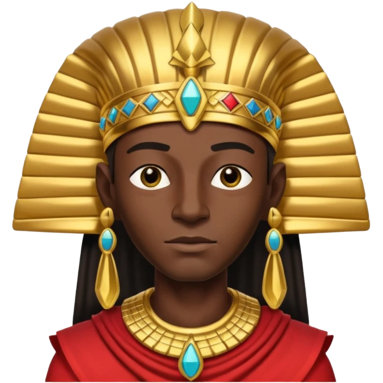 Black pharoah  emoji