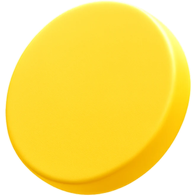amazing yellow circle, with a glowing effect, no text emoji