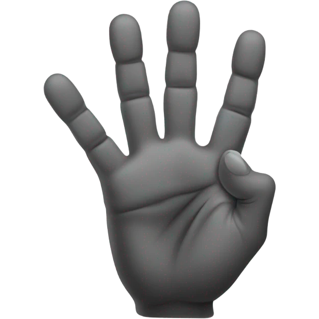 Three-finger triggered  emoji