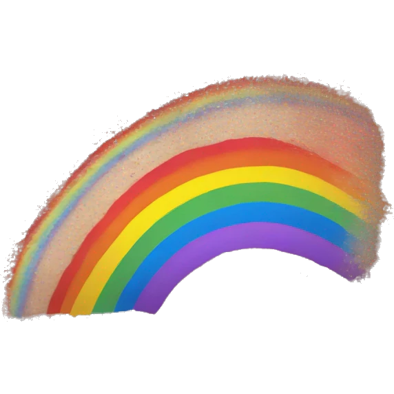send love in rainbow colour emoji