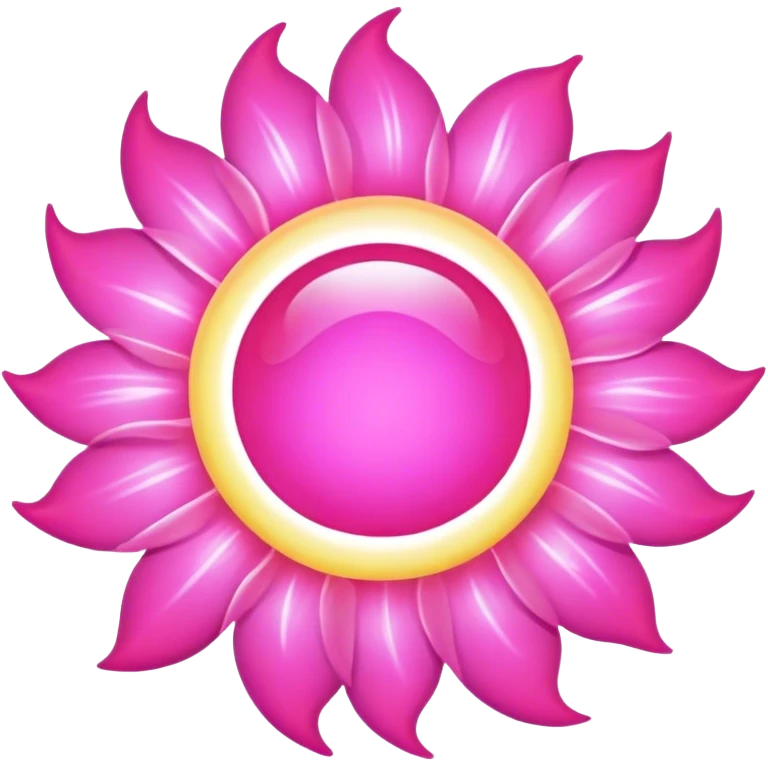 Solar aura pink emoji