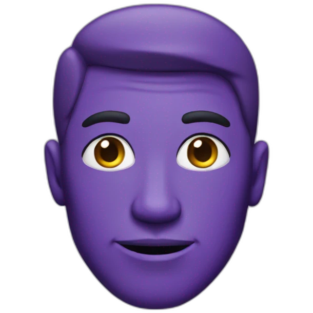 purple man emoji