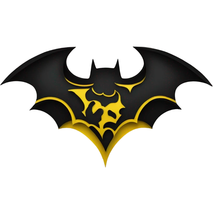Batman heart emoji