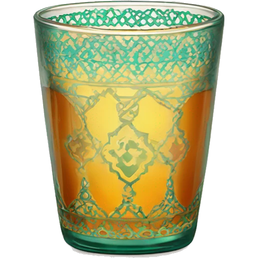 moroccan tea glass emoji