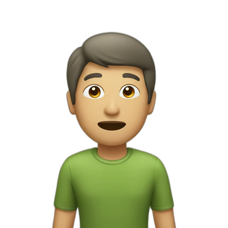 Personne qui jette un déchet dans la nature  emoji
