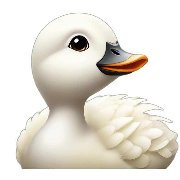 cute little baby goose emoji