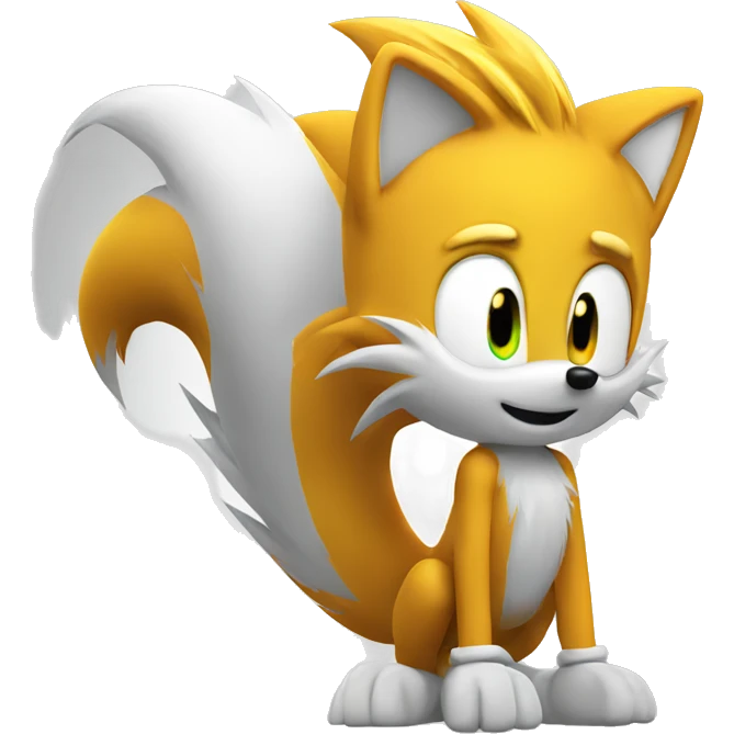 tails sonic emoji