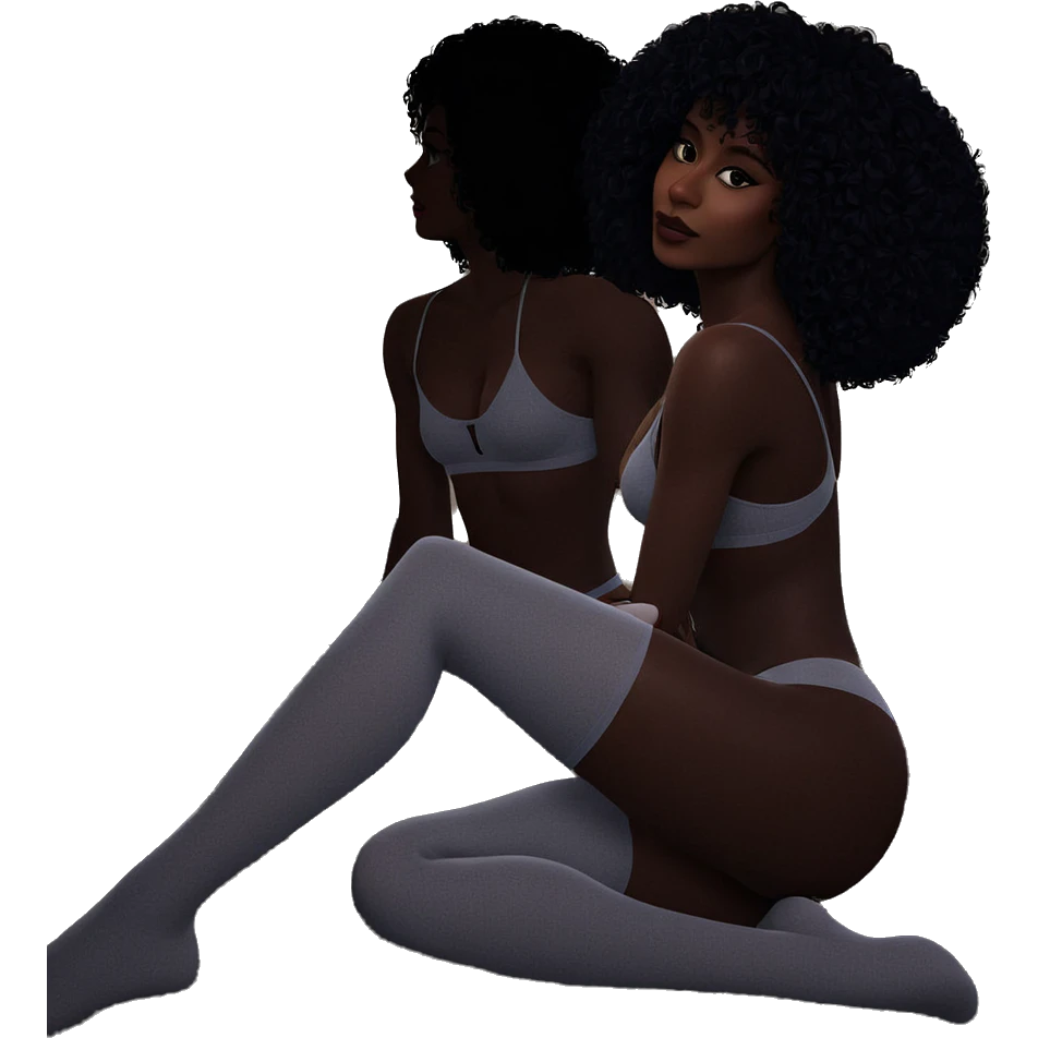 intimate mirror reflection of beauty emoji