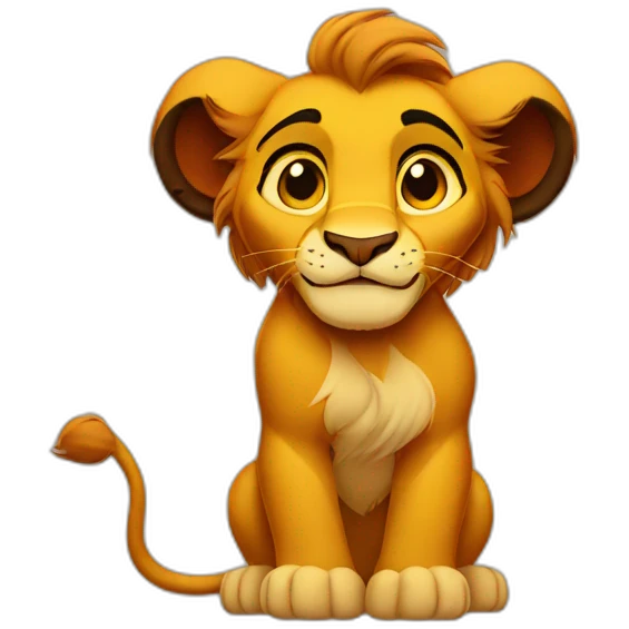 lion king simba emoji