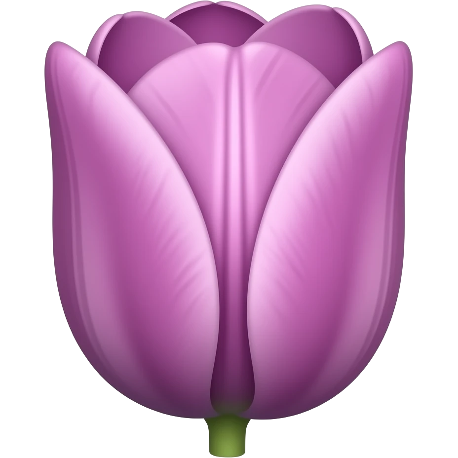 purple tulip emoji