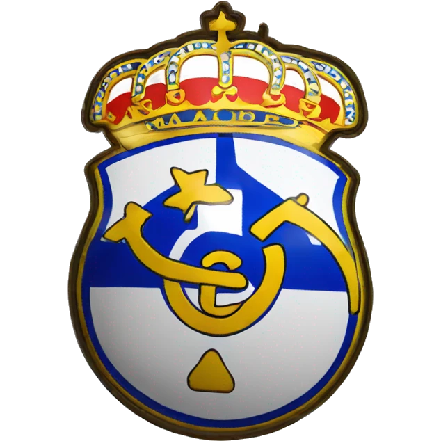 Madrid Futbol Club Logo emoji