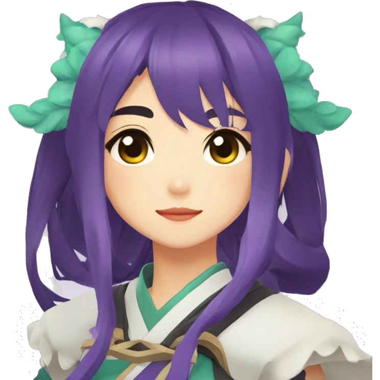 “Yae Miko” from “Genshin Impact” emoji