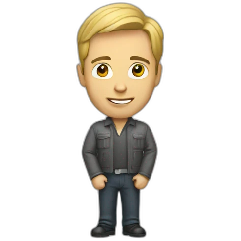 man with pc emoji