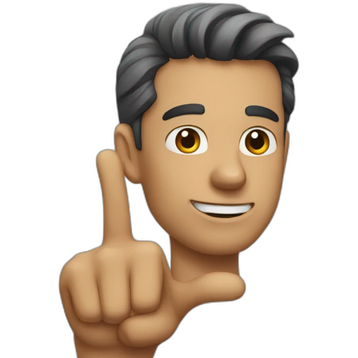 man gesture ok emoji