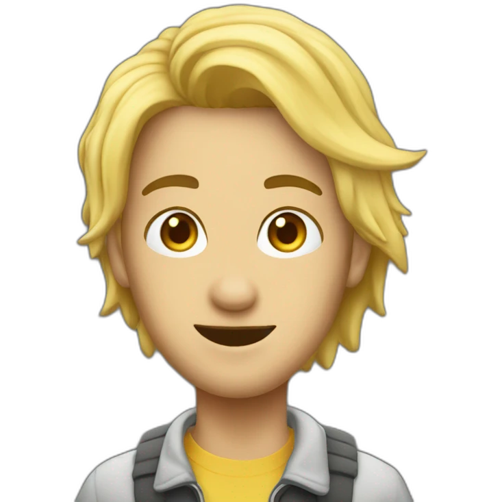 persona con vestimenta urbana haciendo marketing emoji
