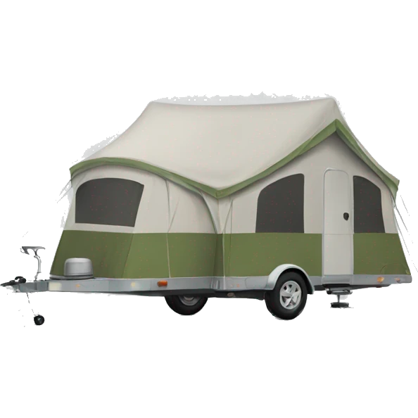 Tent trailer emoji