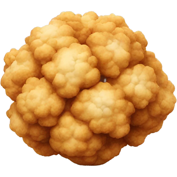 Fried cauliflower  emoji
