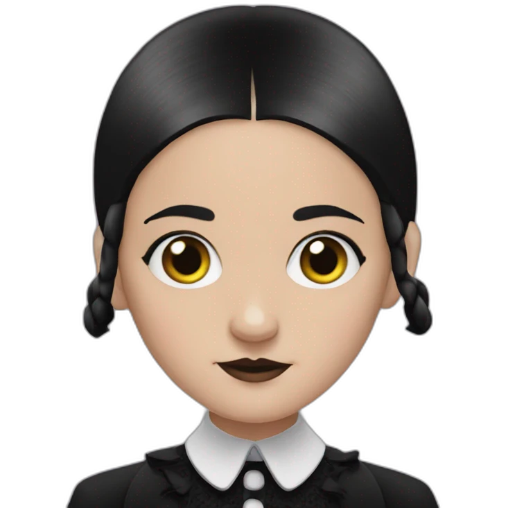 Wednesday addams emoji