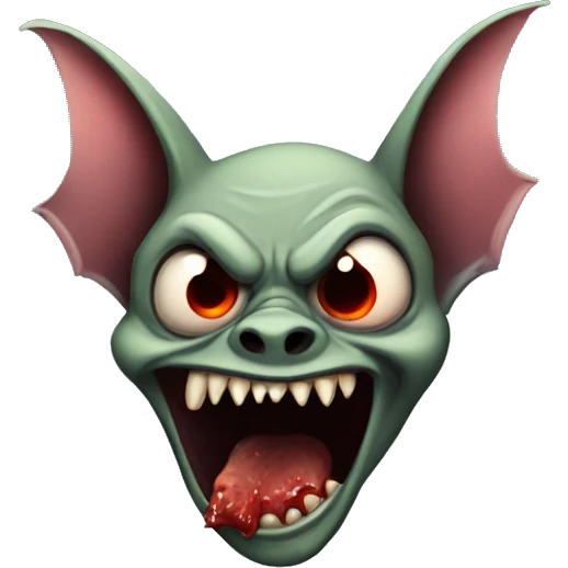 zombie bat emoji