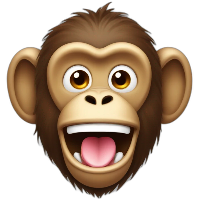 monkey sticking out its tongue emoji