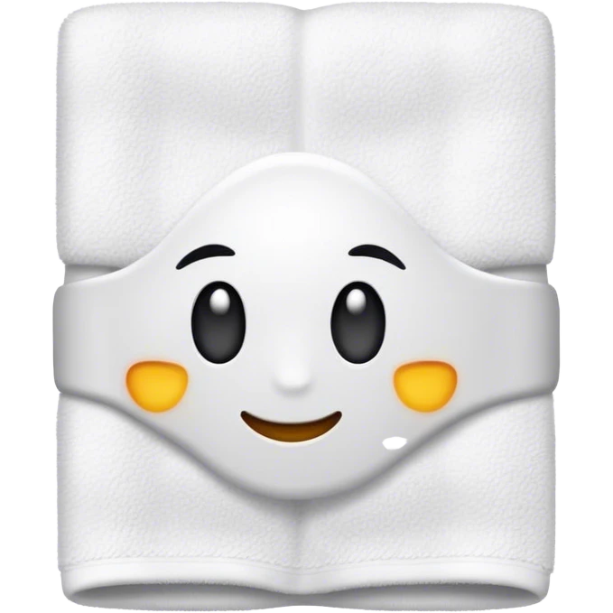 towel faceless emoji
