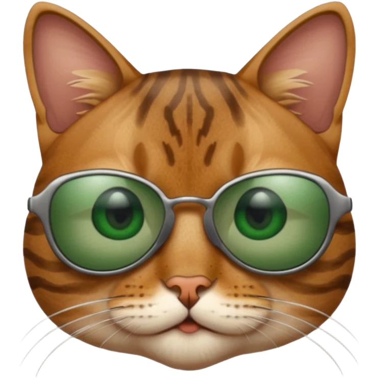 Cat wearing sunglasses emoji